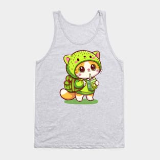 Kiwi Juice Cat Tank Top